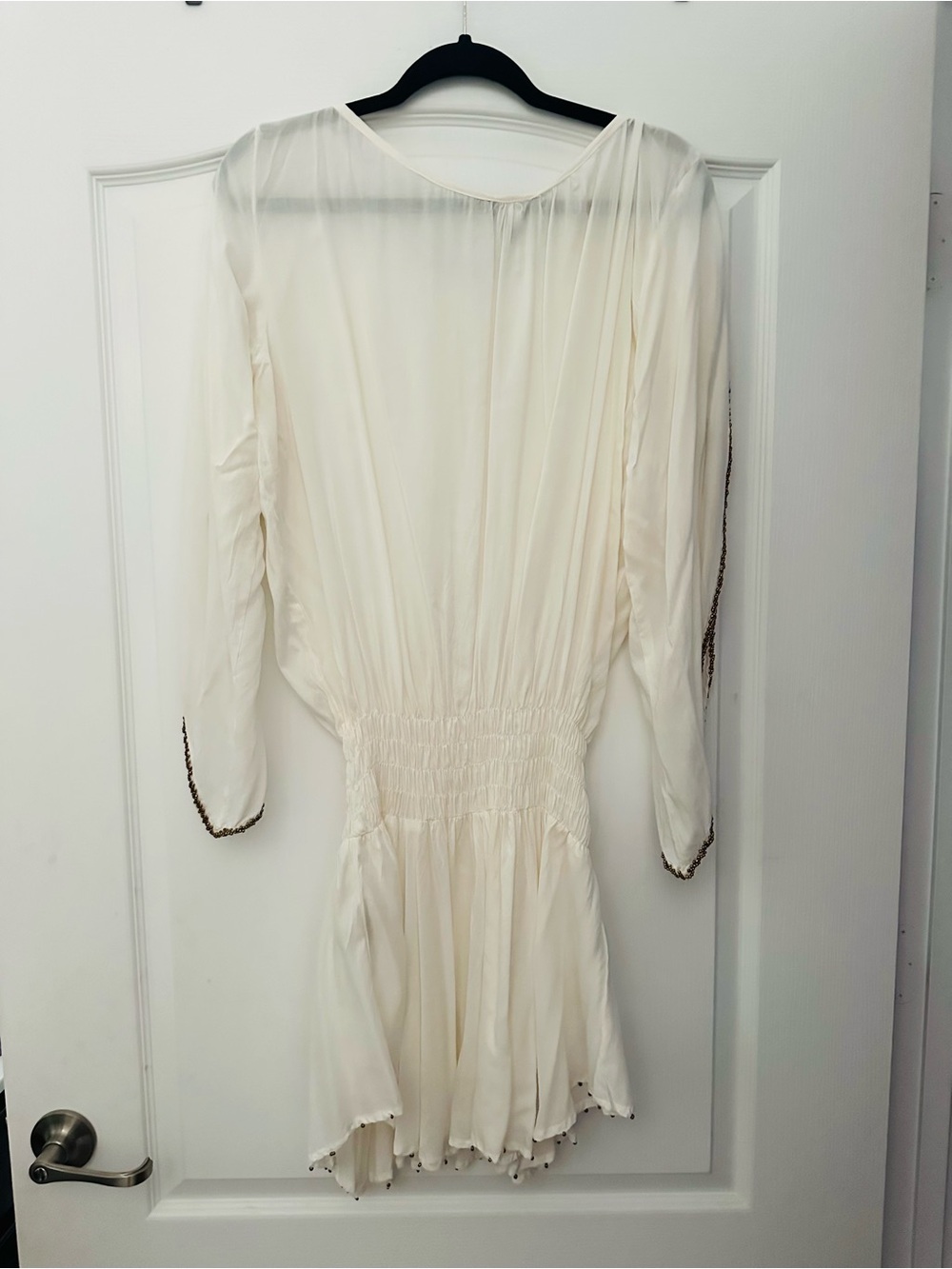 Elan White Beach Cover-Up Dress one size - Picture 4 of 8